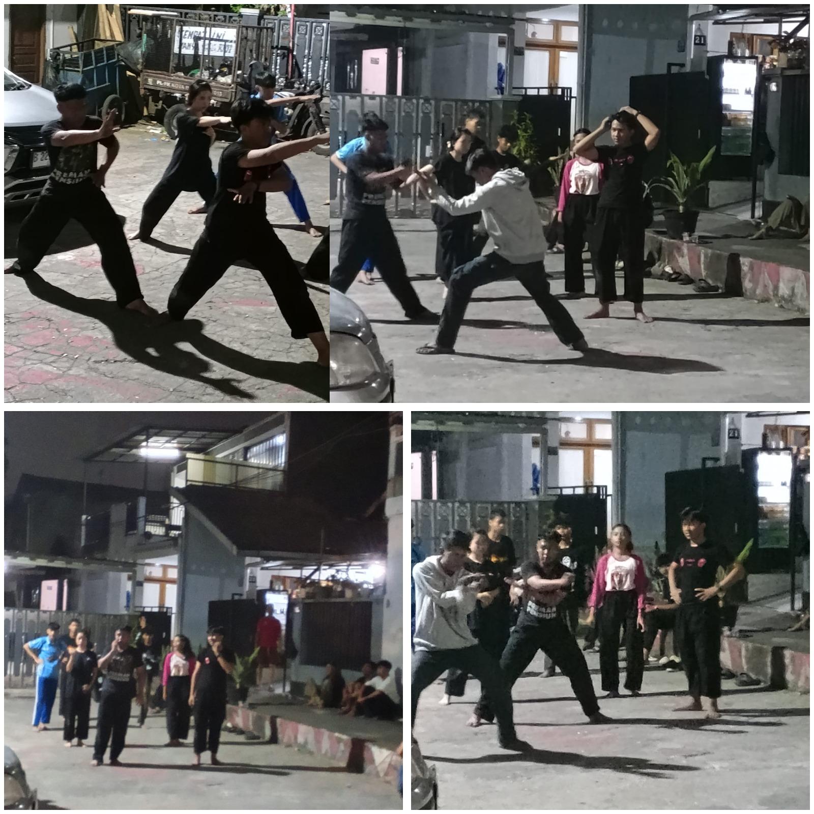 Latihan Rutin Silat Pemuda RW 02 Kelurahan Sekeloa